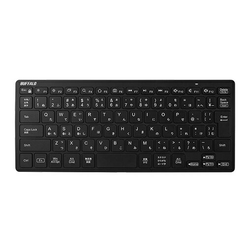 キーボード バッファロー（サプライ） BSKBB340BK [Bluetooth5.0 ミニキーボード 日本語配列 ブラック] - Image 2