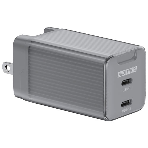 アドテック APD-V065C2-BK [PD充電器 最大6