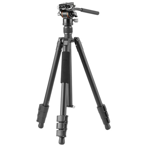 Rakuten - VANGUARD VESTA GO 234AV10 [コンパクトアルミ三脚 4段 VEO PV-10ビデオ雲台付属 三脚ケース付]