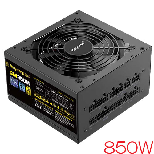 Segotep GM850W ATX3.1+PCI-E 5.1 [ATX 12V 3.1電源 80PLUS GOLD認証 850W]
