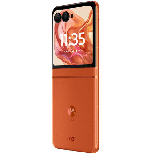 モトローラ PB230002JP [motorola razr 50 (SIMフリー 6.9in/3.6in 12GB/512GB スプリッツオレンジ]