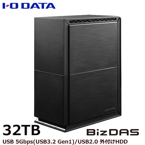 Rakuten - 外付HDD アイ・オー・データ HDW-UTN32 [USB 5Gbps対応 2ドライブ搭載外付けHDD 32TB]