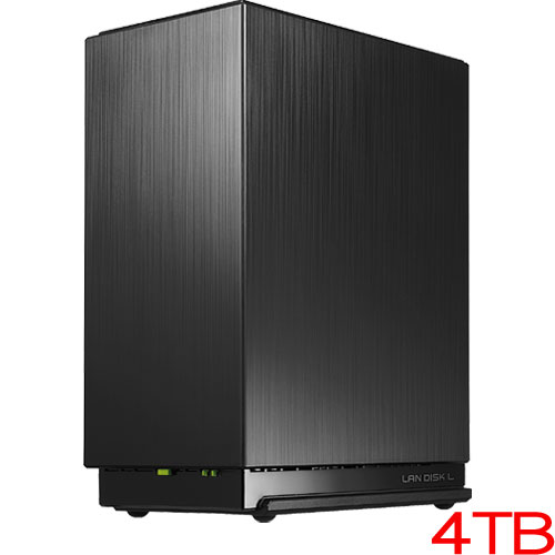 NAS アイ・オー・データ HDL2-LE02 [2.5GbE対応 2ドライブ ネットワークHDD 2TB]