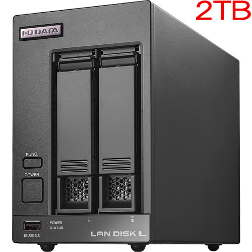 法人向けNAS アイ・オー・データ HDL2-LV02 [法人向け2ドライブNAS 5年保証 2TB]