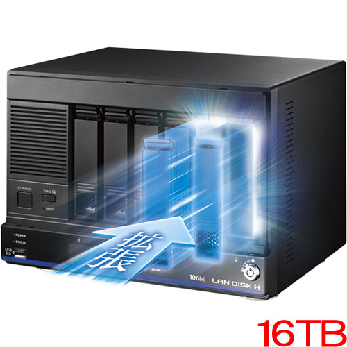 Other Hardware - 法人向けNAS アイ・オー・データ HDL4-HB16EX [法人向け4ドライブNAS 5年保証 16TB]