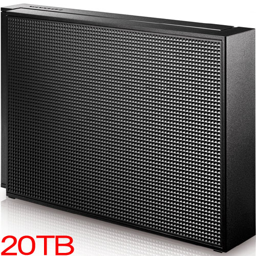 外付けHDD アイ・オー・データ HDCX-UT20P [USB 5Gbps対応 大容量外付けハードディスク 20TB]
