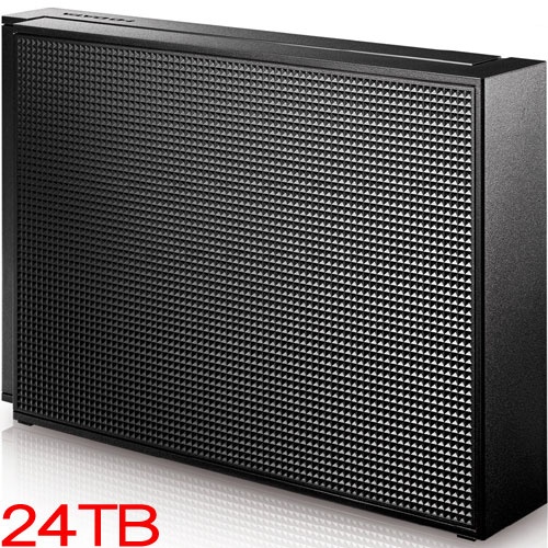 外付けHDD アイ・オー・データ HDCX-UT24P [USB 5Gbps対応 大容量外付けハードディスク 24TB]