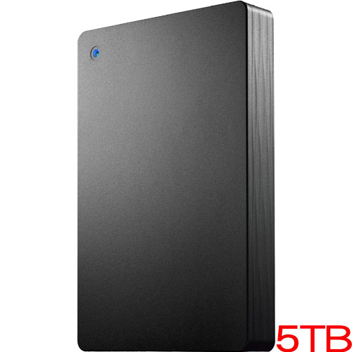 ポータブルHDD アイ・オー・データ HDPH-UTV5DK [USB 5Gbps対応ポータブルHDD 5TB ブラック]