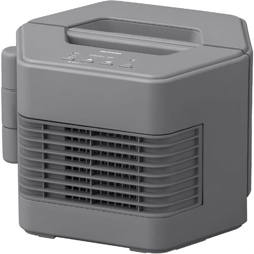 Rakuten - アイリスオーヤマ ACH-MN12A-H [セラミックファンヒーター ツインセラ グレー]
