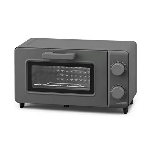 アイリスオーヤマ EOT-201-H [オーブントースター 2枚焼き ウォームグレー]...