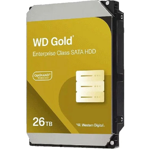 ウエスタンデジタル WD261KRYZ [WD Gold（26TB 3.5インチ SATA 6G 7200rpm 512MB CMR Helium）]