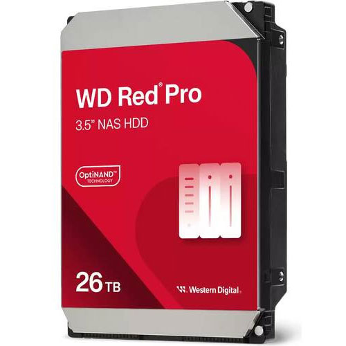 ウエスタンデジタル WD260KFGX [WD Red Pro（26TB 3.5インチ SATA 6G 7200rpm 512MB CMR）]