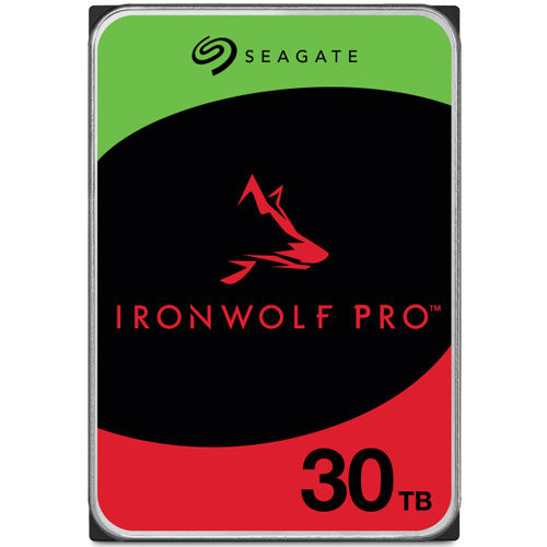 シーゲート ST30000NT011 [NAS向けHDD IronWolf Pro（30TB 3.5インチ SATA 6G 7200rpm 512MB Helium CMR）]