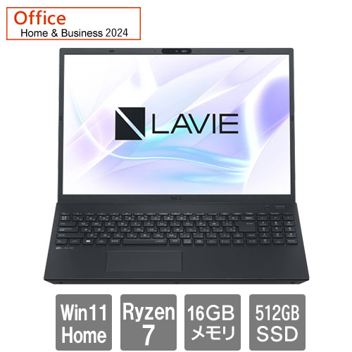 DELL - NEC PC-SE27BBCD3-D[LAVIE Smart N16 SE27B(Ryzen7 7735U 16GB SSD512 16 DSM W11H 365Per(24M)H&B BK)]