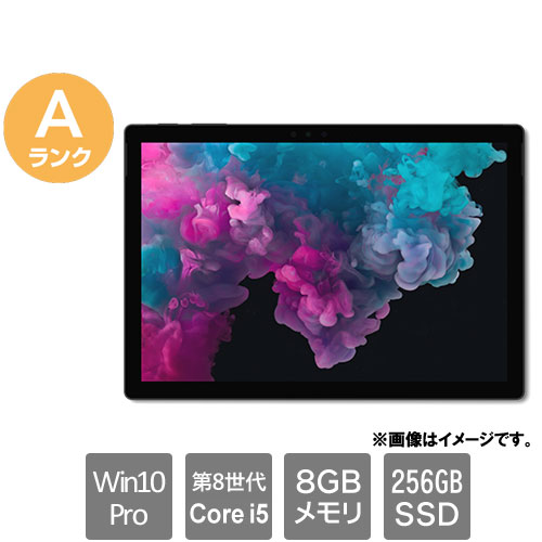 DELL - マイクロソフト ★中古パソコン・Aランク★1796 [Surface Pro 6(i5-8350U 8GB SSD256GB 12.3 Win10Pro64)]