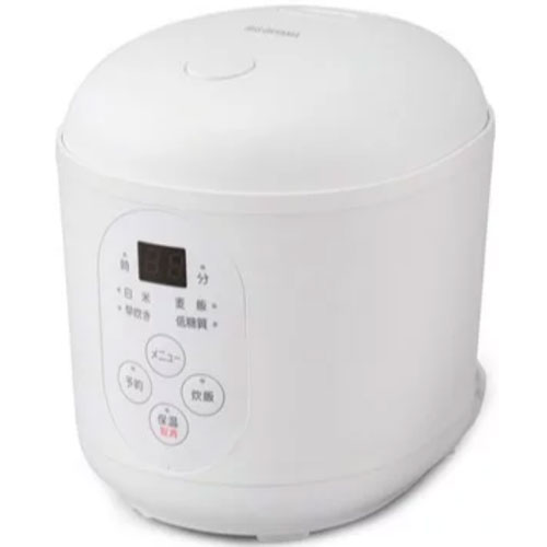 【送料無料】 アイリスオーヤマ ジャー炊飯器 1.5合 ホワイト RC-MF15-W