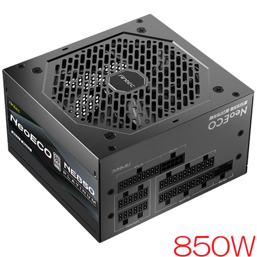 ANTEC NE850 PLATINUM ATX 3.1 [ATX3.1電源 80PLUS PLATINUM認証 NeoECO PLATINUM Full Modular ATX3.1 850W]