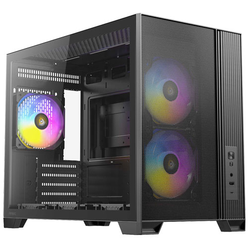 ANTEC FLUX M [Micro ATX ミニタワーケース Flow Luxury M 6×120mmファン搭載]