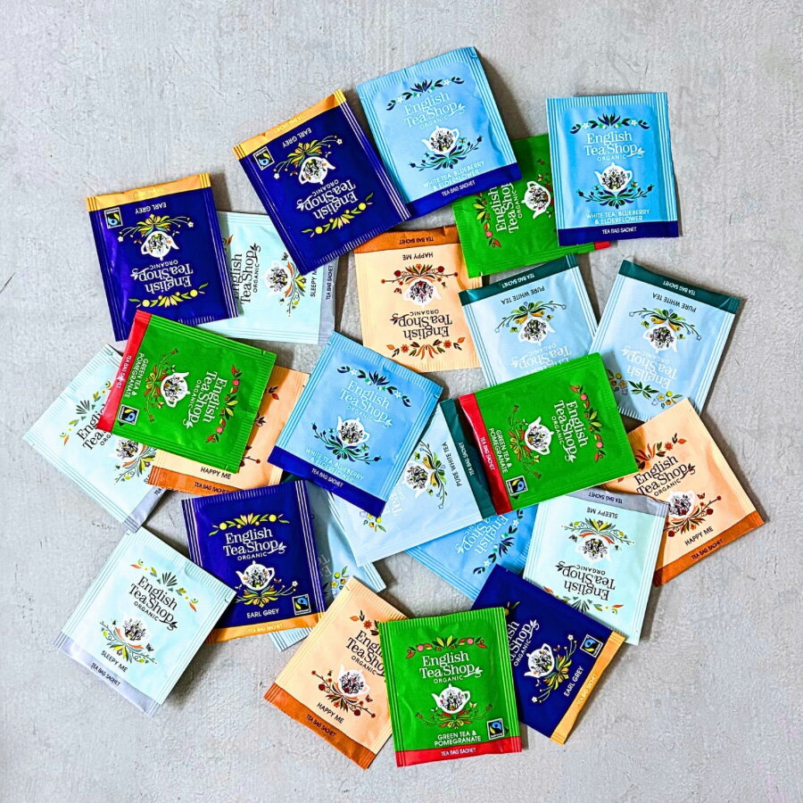【送料無料】お試しティーアソートセレクション 24包(6種類)フェアトレード・オーガニックティーEnglish Tea Shop イングリッシュティーショップ【クリックポスト便】
