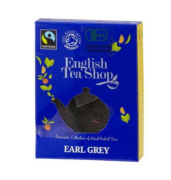 有機JAS認定 English Tea Shopイングリッシュティーショップオーガニックティーアールグレイ【1】ミニペーパーボックス フェアトレード