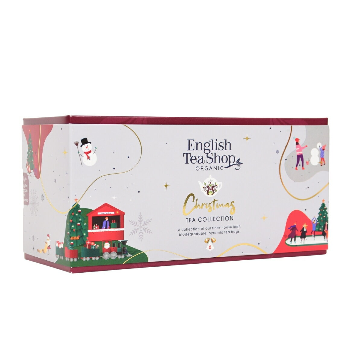 【公式】クリスマスツリー・コレクション・ホワイト・ワンダー 6種アソート (6袋入り) / 有機ルイボス..