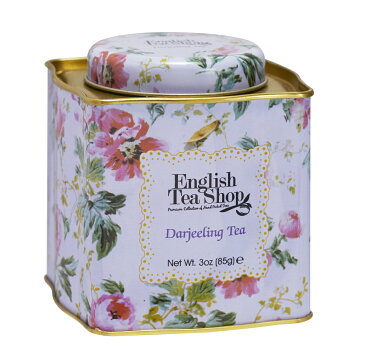 ダージリンティー フラワ−缶 リーフティー 85g 紅茶 クラシック English Tea Shop フェアトレード イングリッシュティーショップ 母の日 ギフト プレゼント