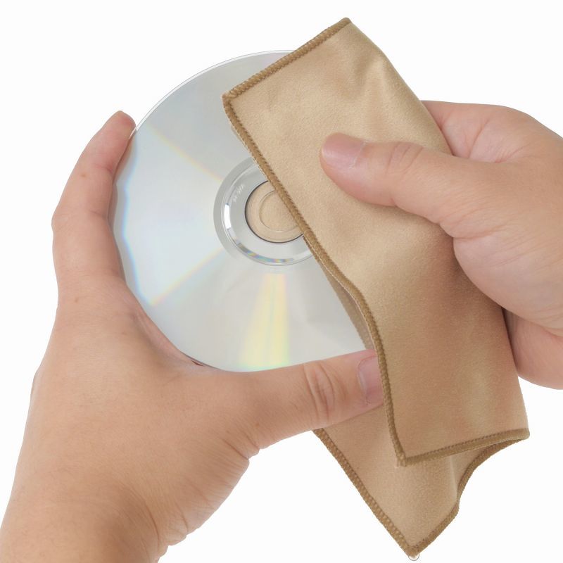 クリーニング クロス カメラ アクセサリーメンテナンス メガネ スマホ ミクロディア エピクロス ポリエステル 超極細繊維 光学機器 音楽機器 電子機器 産業機器 エツミ クリーニングクロス ミクロディアエピクロスSS 150×170mm ベージュ E-5223