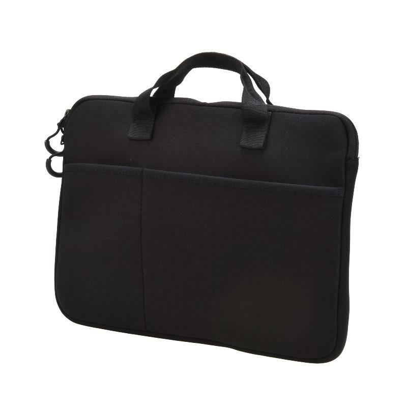 ピークビズ PCインナー クッションケース 横型ポケット付 ブラック 13.3インチ PEAK-IN01