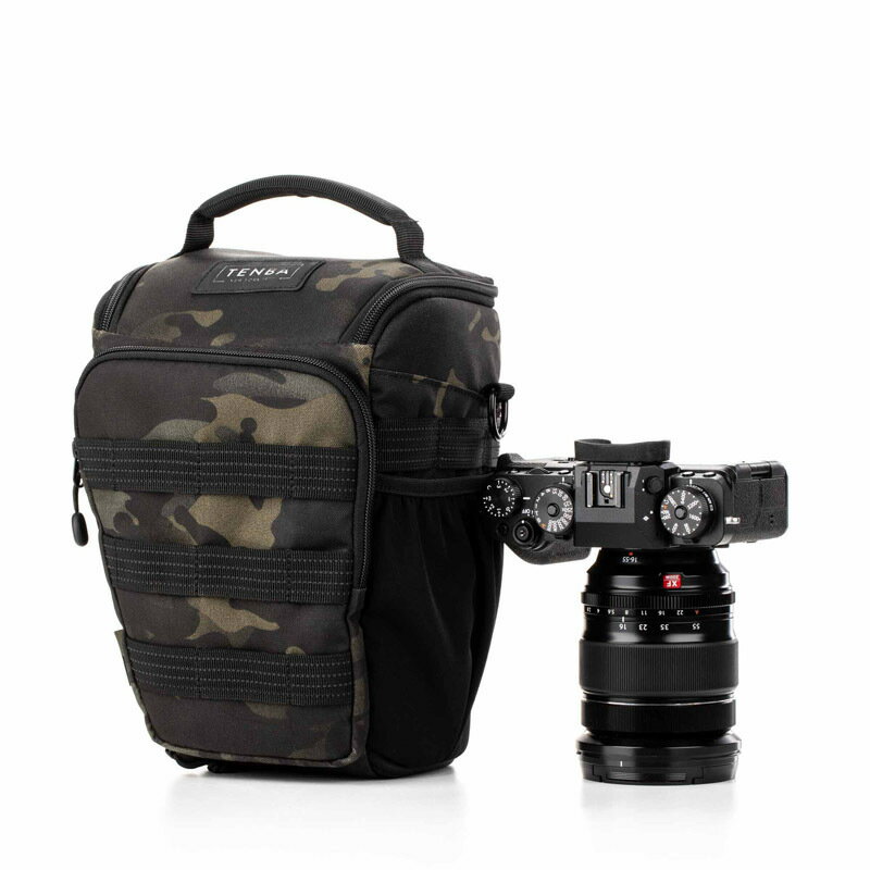 TENBA カメラバッグ AXIS V2 トップローダー 4L マルチカムブラック 637-751