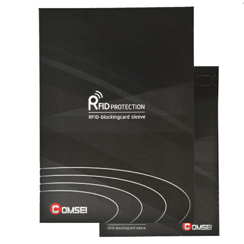 スキミング防止ケース カードケース 10枚 パスポートケース 2枚 COM-0002