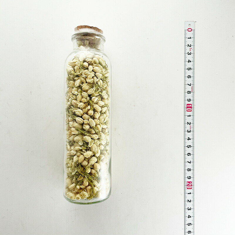 ジャスミン茶用つぼみ 1瓶 自然乾燥 ハーブティー アロマ 引き出しやお風呂に入れても良さそう 常温贈答用にも