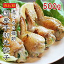 【楽天ランキング1位】手羽先餃子 国産 10本 500g【動画あり】選べる3種類 餃子味 チーズ味 明太味 手羽先 餃子 鶏肉 とり肉 美味しい おかず 揚げ餃...