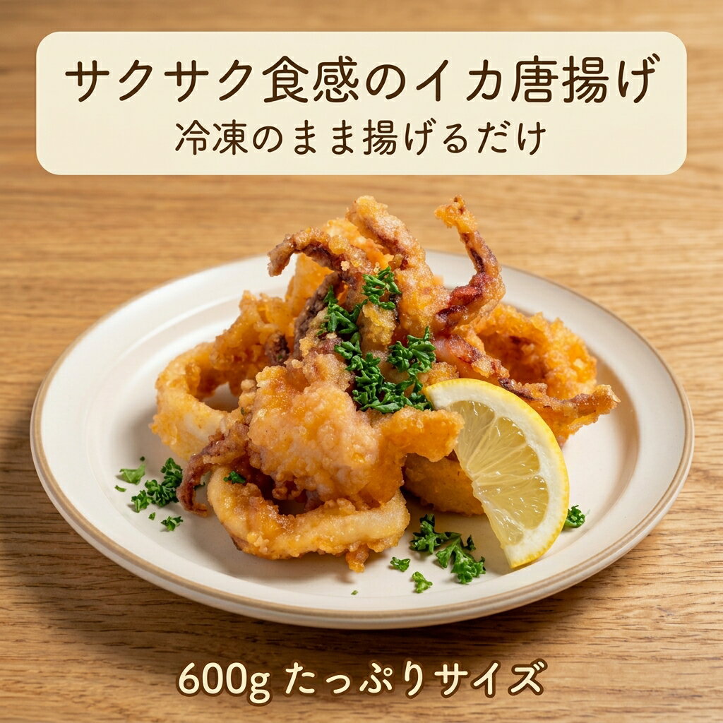 Rakuten - [どれでも5品で送料無料] いか唐揚げ 1kg イカの丸ごと揚げ 全ての部位が食べられる 揚げるだけ 簡単 手軽 烏賊 おつまみ おかず おやつ 珍味 味付け済み パーティー 居酒屋 父の日 母の日 敬老の日 ギフト イカフライ 揚げ物 揚げいか 美味しい 酒のつまみ 酒の肴 冷凍★
