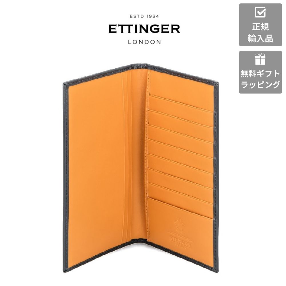 エッティンガー 財布（メンズ） 【ETTINGER社正規輸入代理店メーカー保証有】BH806 コートウォレット ブライドルレザー COAT WALLET