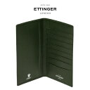 エッティンガー 長財布（メンズ） 【ETTINGER社正規輸入代理店メーカー保証有】CP806 コートウォレット ゴートレザー COAT WALLET