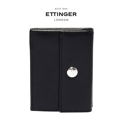 【ETTINGER社正規輸入代理店メーカー保証有】ST2180 三つ折り財布 コインポケット付 カーフレザー 3FOLD WALLET with COIN PURSE