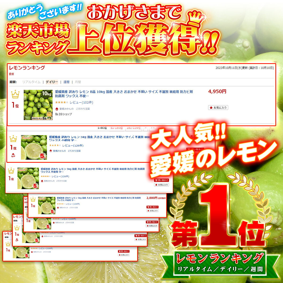 愛媛県産 訳あり レモン B品 サイズ込み 【送料無料/一部地域を除く】［ 国産 大き...