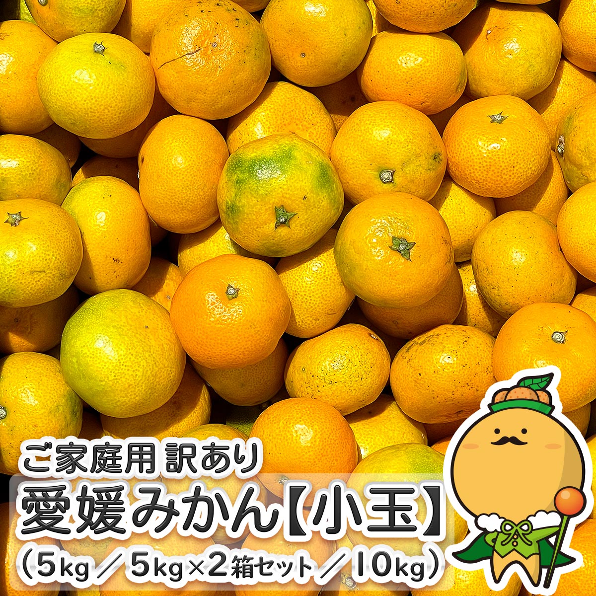 訳あり 愛媛みかん 小玉サイズ 【送