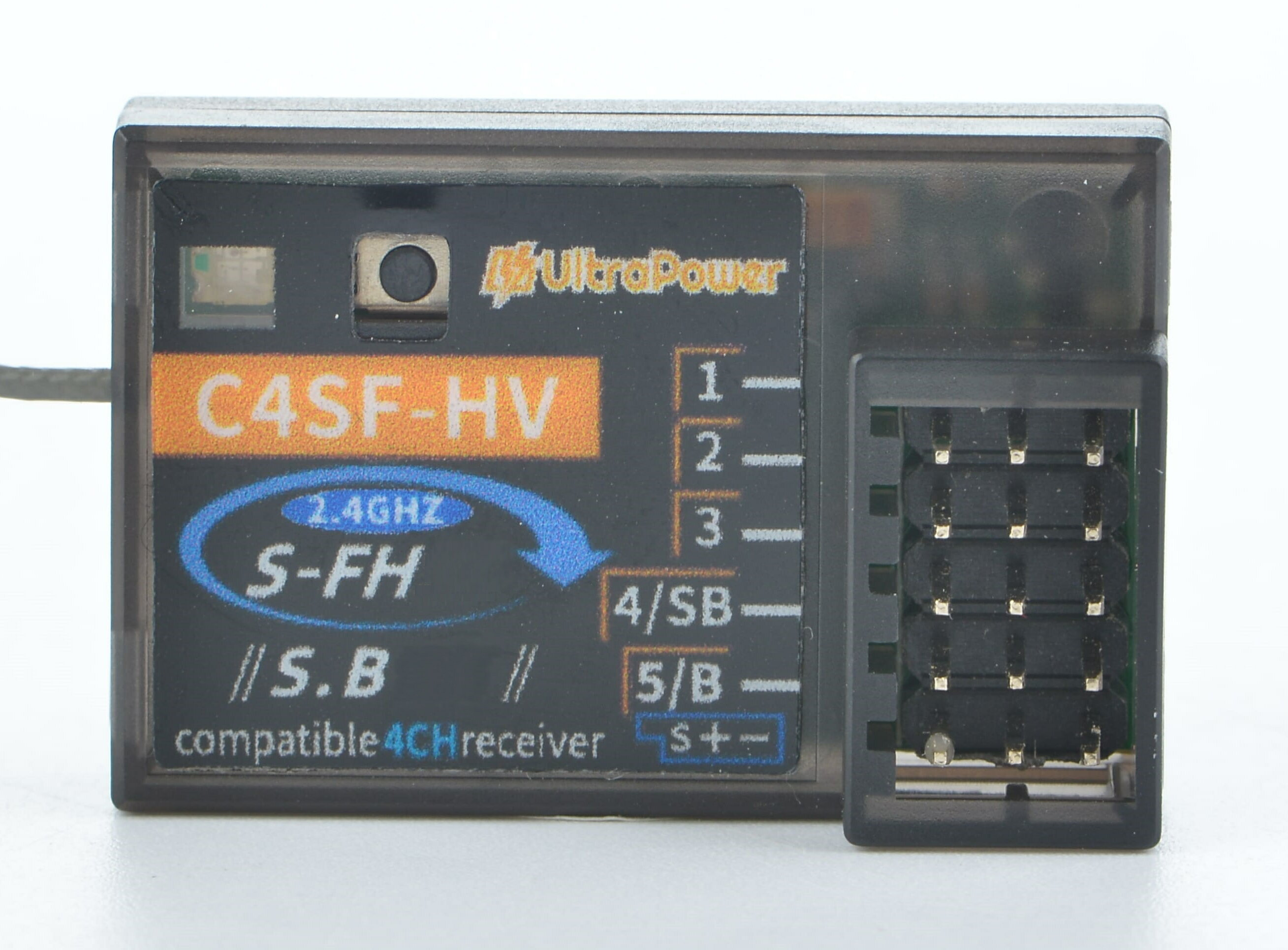 UltraPower Corona C4SF-HV 4CH 受信機 【 S.BUS 2.4G S-FHSS フタバ 互換 】 (C4SF-HV(4CH)) 2