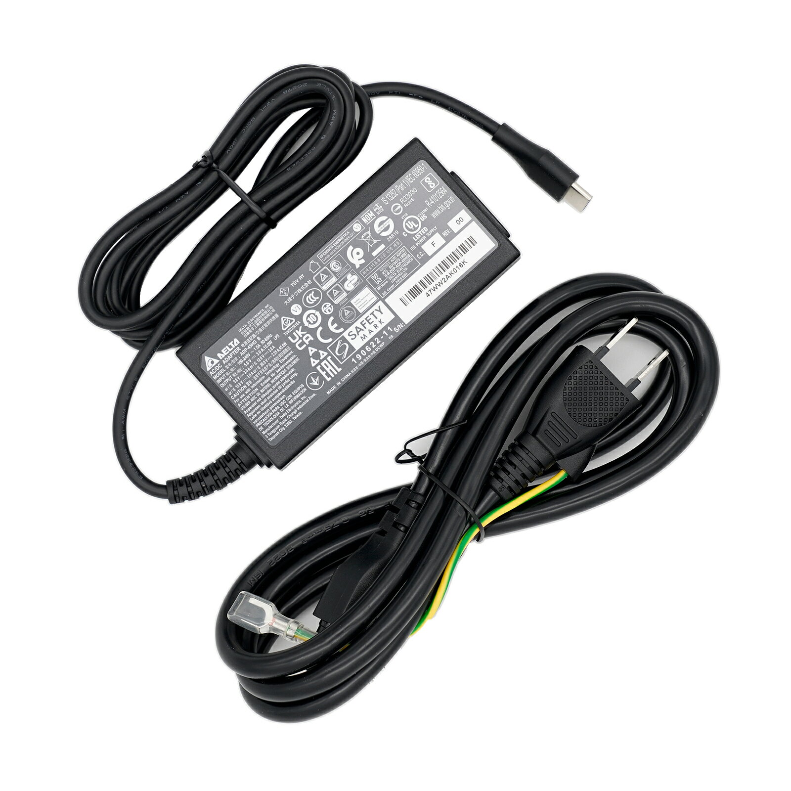 東芝 ダイナブック TOSHIBA dynabook VC72 VZ72 VZ62 VZ42 V82 V72 V62 V42 対応用 USB TYPE-C ACアダプター 45W type c 電源 アダプタ 充電器 PA5279U-1ACA PA5352U-1ACA 送料無料