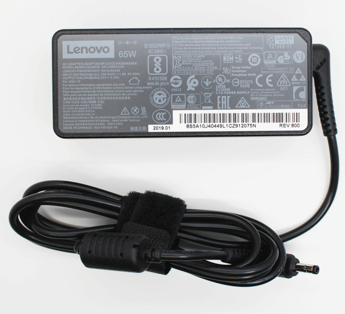 レノボ 純正 Lenovo 65w IdeaPad ACアダプター IdeaPad Slim 170 370i 550 C340 L340-15API 710s 710 510s 510 310 110 100 100s/YOGA 710 510/Flex 4 1480 1580 ADLX65CLGU2A 5A10K78745 電源 充電器送料無料