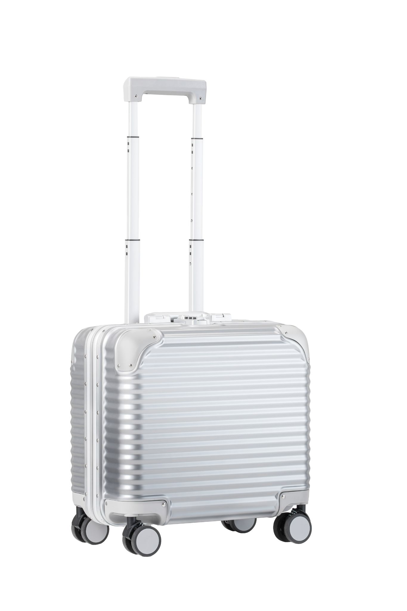 楽天市場】キャリーケース アルミ ss（カラーシルバー）（スーツケース