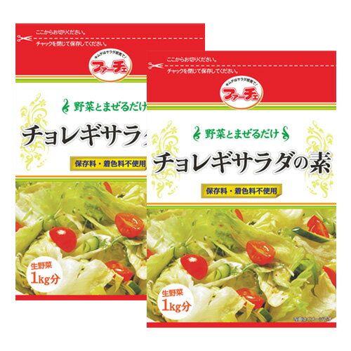 2袋【ファーチェ】チョレギサラダの素 「80g」 野菜とまぜるだけ！韓国焼肉屋さんのチョレギサラダが簡単に作れる