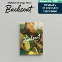 ヒョンジュン K-POP ALBUM Blossomエンターテインメント ヒョンジュン公式アルバム商品説明 商品名 【Blossom Ent.】HYUNJUN 5th Single Album 「Backseat」 構成品 - COVER(188mm x 254mm) - PHOTO BOOK (188mm x 254mm 72p) - CD-R - FILM FRAME (100mm x 80mm) - FILM CARD (100mm x 80mm)4種中ランダム1枚 - PHOTO CARD (88mm x 85mm)12種中ランダム2枚 発送予定日 2024年5月23日前後 案内事項 ●　本製品は素材の特性上、微細なスクラッチ、傷がついている場合がありますが、これを理由とした返品・交換はお受けできません。 ●　商品同士の摩擦によりスレや傷がある場合があります。 ●　印画類及び出力物(フォトカード)の場合、顔を除き5MM以下の打痕・スクラッチ・圧痕は不良品ではありませんので、交換・返品の対象とはなりません。 ●　商品のカラーはモニター環境により、実物と異なって見える場合があります。 ●　本製品の対象年齢は14歳以上であり、子供用ではありません。 ●　本製品に異常がある場合、韓国公正取引委員会告示消費者紛争解決基準に基づき、交換または補償を受けることができます。 交換・返品・返金について ・公式特典の不備、交換・返品処理等のため、必ず箱の開封前からスマートフォンなどで動画の撮影を行ってください。 ※開封動画がない場合は交換・返品不可 ・基本ご注文品の発送後のキャンセル・返品はお受け出来かねます。（※初期不良品を除く） ・初期不良品の場合、お受取から7日以内にご連絡ください。 ご希望に応じて交換もしくは返金手続きをさせていただきます。 その他 商品パッケージや構成品、特典、発売予定日は予告なく変更となる場合がございます。 上記内容を含む変更が発生した場合は、メールにてご案内させていただきます。