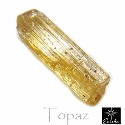 インペリアルトパーズ 原石 3ct ブラジル産 パワーストーン ルース 結晶 天然石 11月 誕生石 送料無料