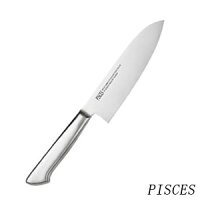 【送料無料】『PISCES（パイシーズ） オールステンレス 三徳包丁』【ほうちょう 庖丁 キッチンナイフ ステンレス ステンレス包丁 食洗機対応 一体型 新生活 一人暮らし 母の日 父の日 プレゼント ギフト】