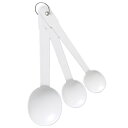 『Blanc ブラン 計量スプーン 3pc』【ホーロー 計量 スプーン 調理 キッチン 雑貨】