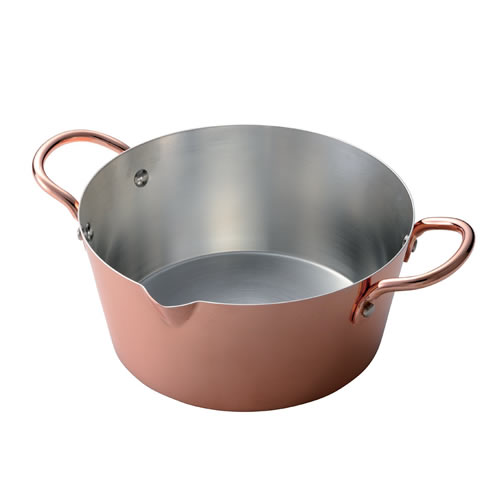 【送料無料】『からっと銅のあげなべ 18cm (3782)』【田辺金具 日本製 ガス火専用 揚げ鍋 なべ てんぷら鍋 銅製 キッチン 雑貨】