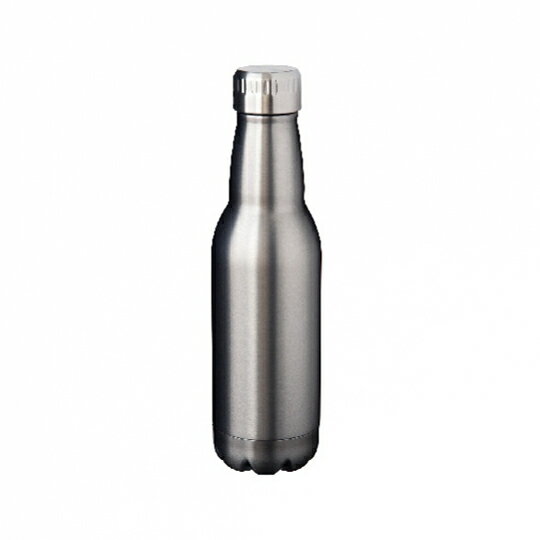 『ビバレッジボトル　マットシルバー 500ml』【ボトル マイボトル 保温 保冷 二重構造】【クーポン対象商品】