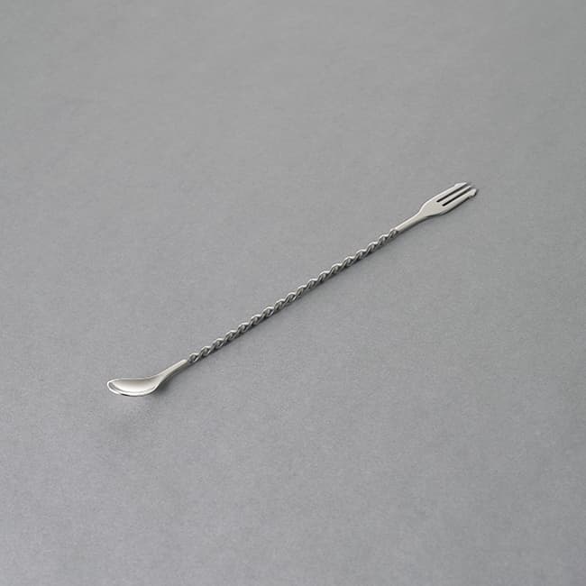 『スパイラル バースプーン S 右利き』【バー スプーン カクテル バー用品 バーテンダー 右利き】【メール便対応】